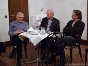 30 Am Abend diskutieren Dr. Josef Fragner,  Dr. Gerhard Benetka und Dr. Gerhard Roth %FCber die Schnittstellen von Hirnforschung, P%E4dagogik und P...
